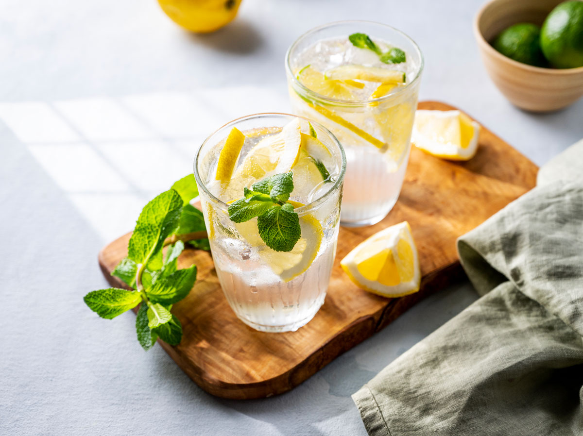 Gin Mixer Lemonade