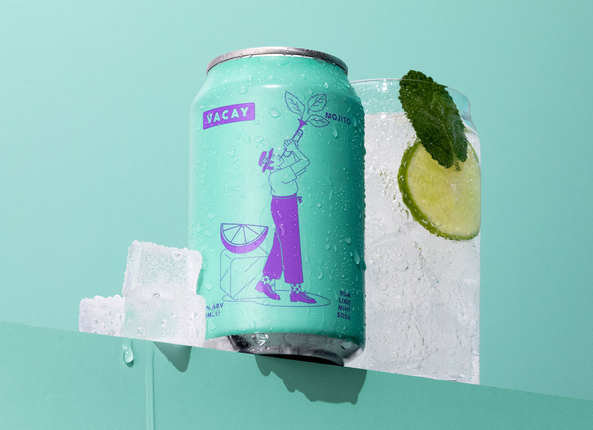 Mojito in a can VACAY